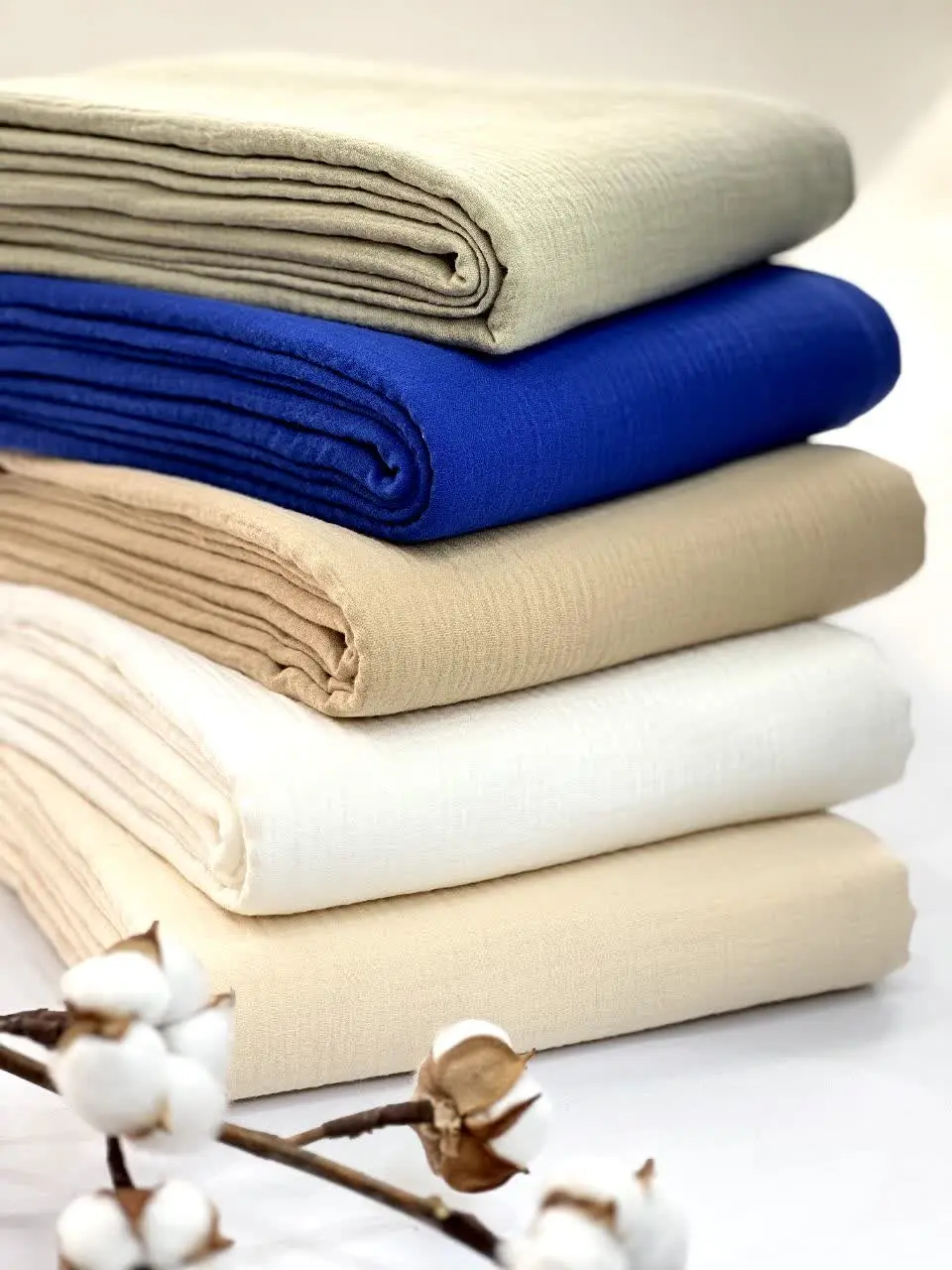 .. 👑نوع پارچه: #وال_بوندینگ (موسلین) 
