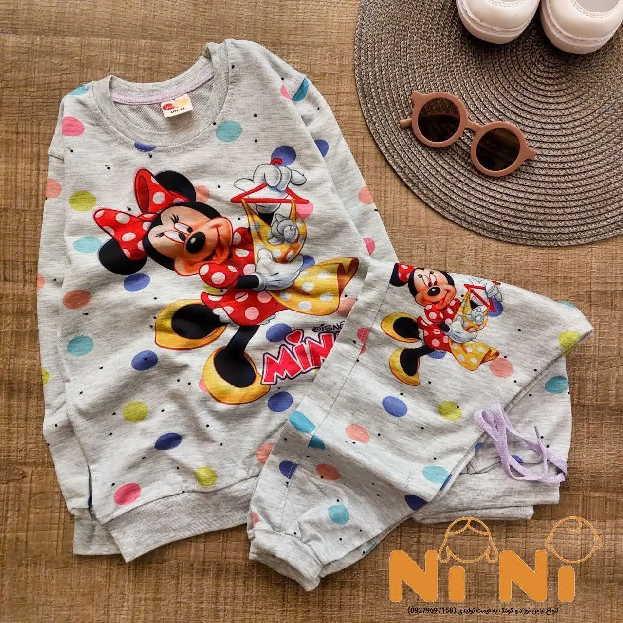 بلوز شلوار میکی
