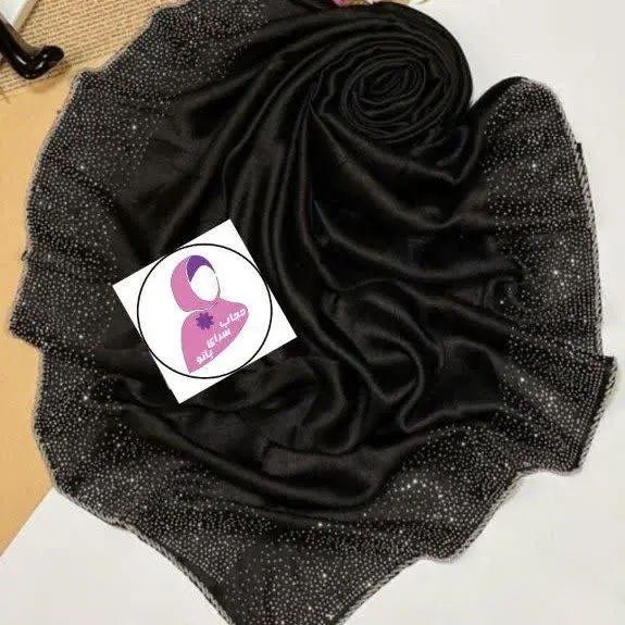 روسری پتینه طرح دار
