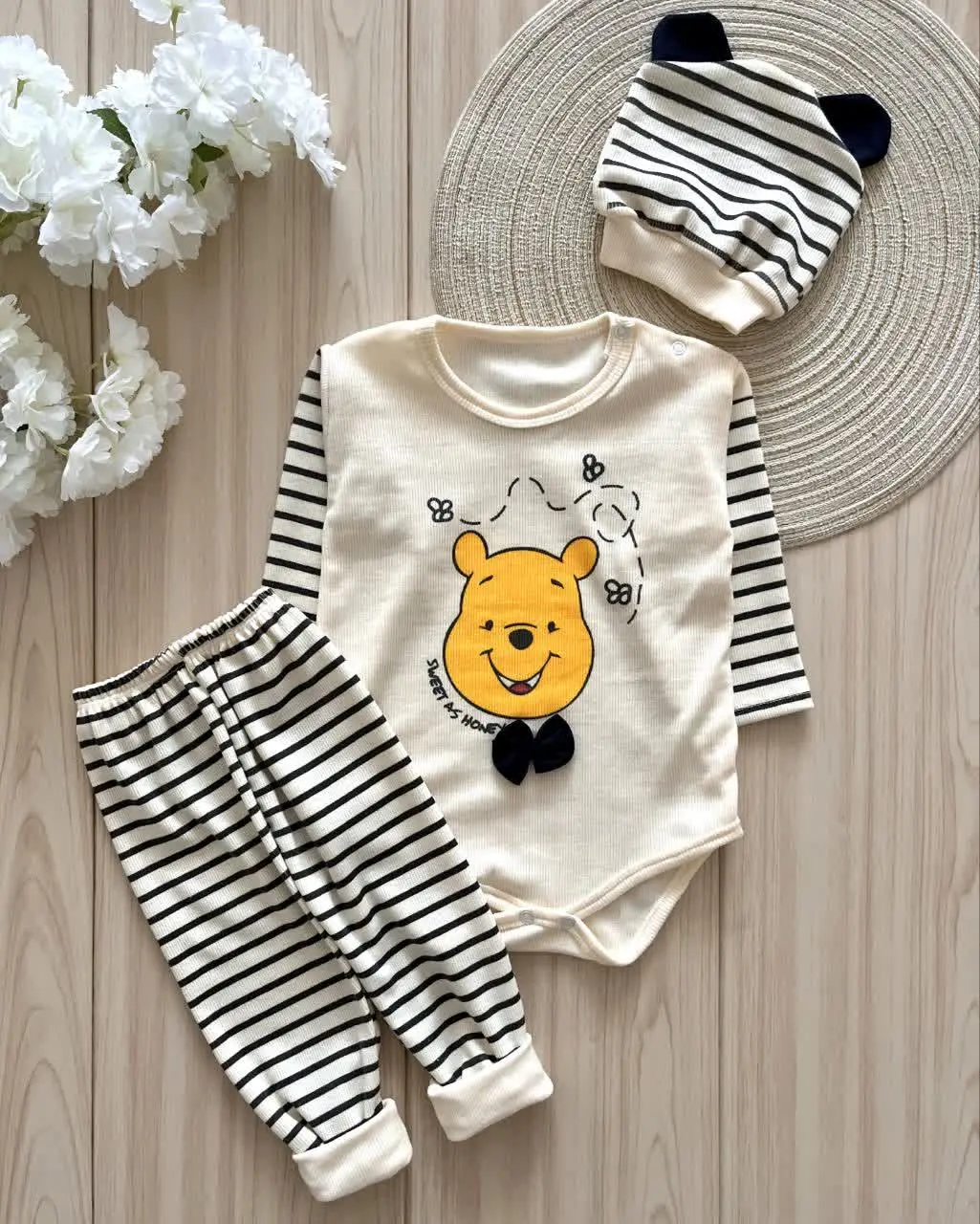 سه تیکه توزادی پو😍
