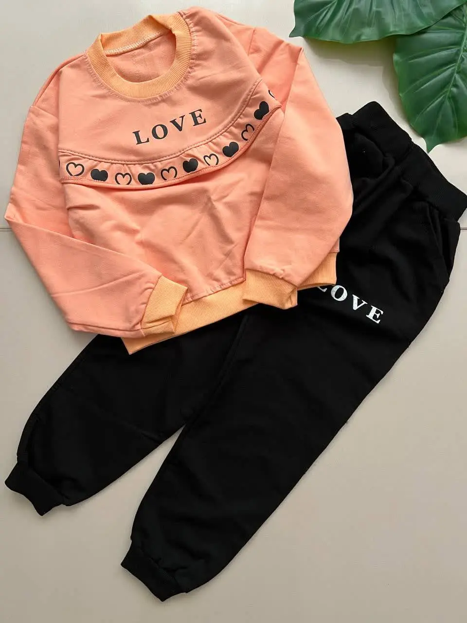 ست کراپ شلوار لاو