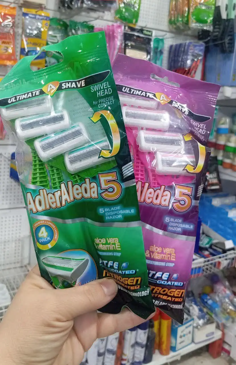 ژیلت ۵لبه ۴عددی ادلر