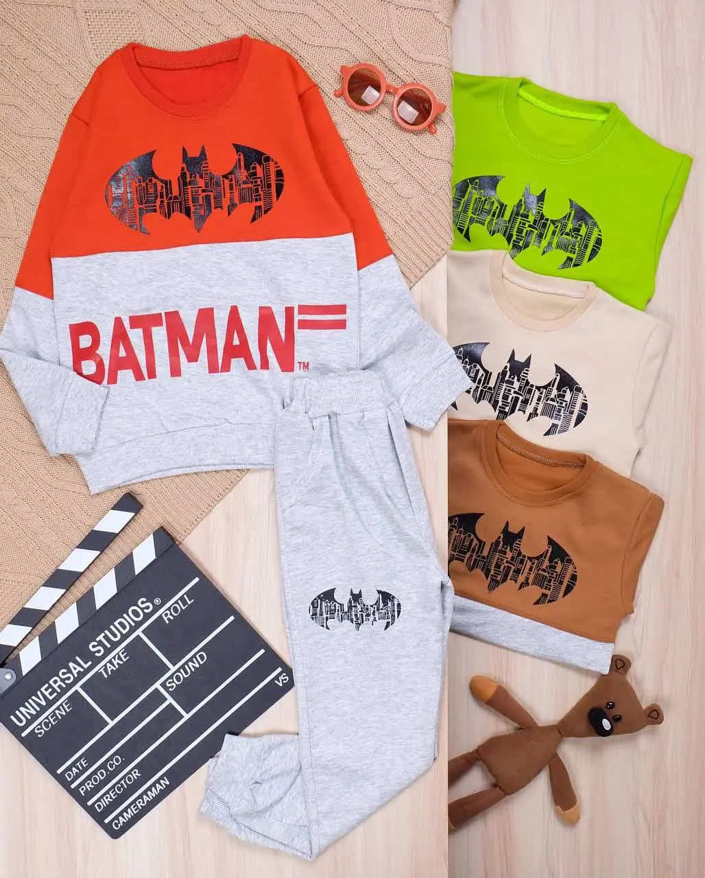 👫بلوز و شلوار ترکیبی چاپ BATMAN 👫
