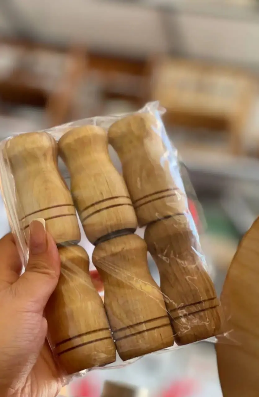 نمکدان چوبی
