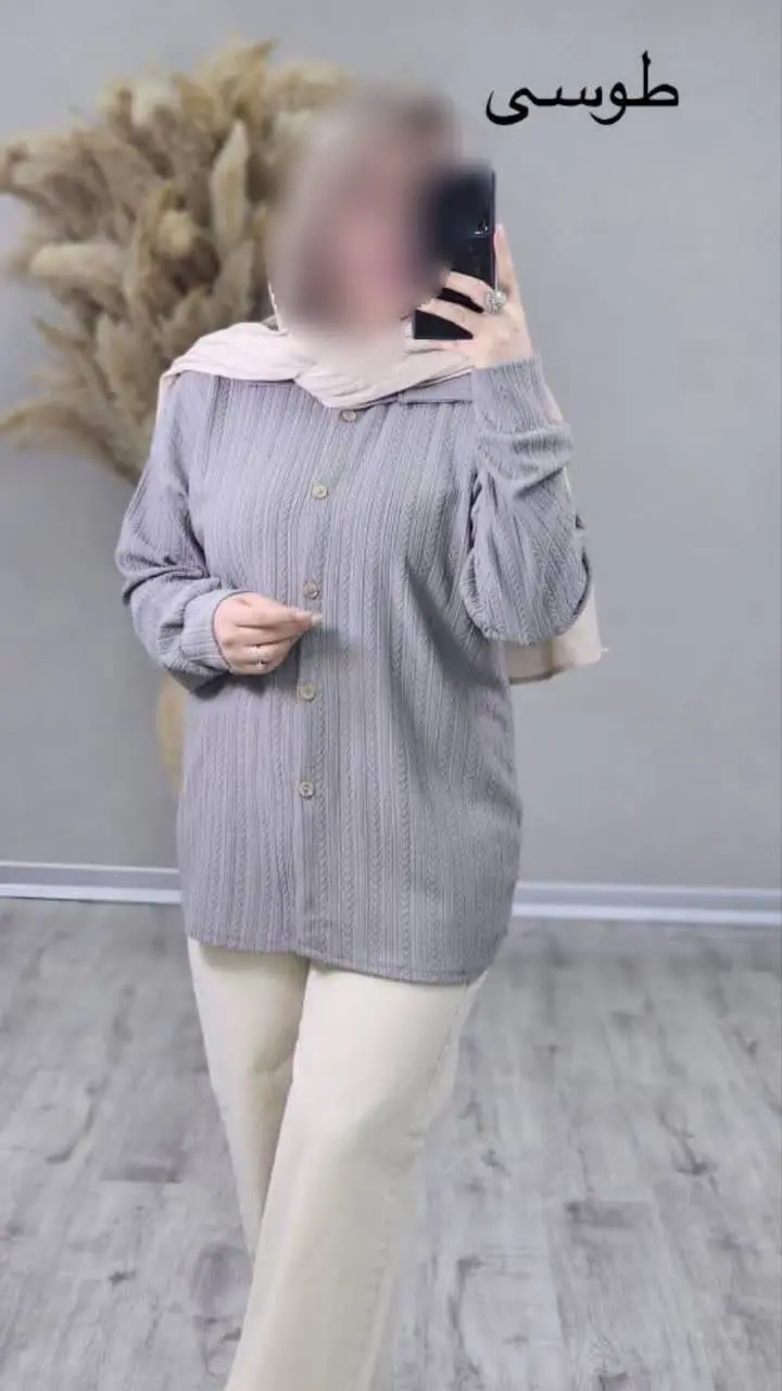 🌸 نام: مانتو مراکشی گندم
