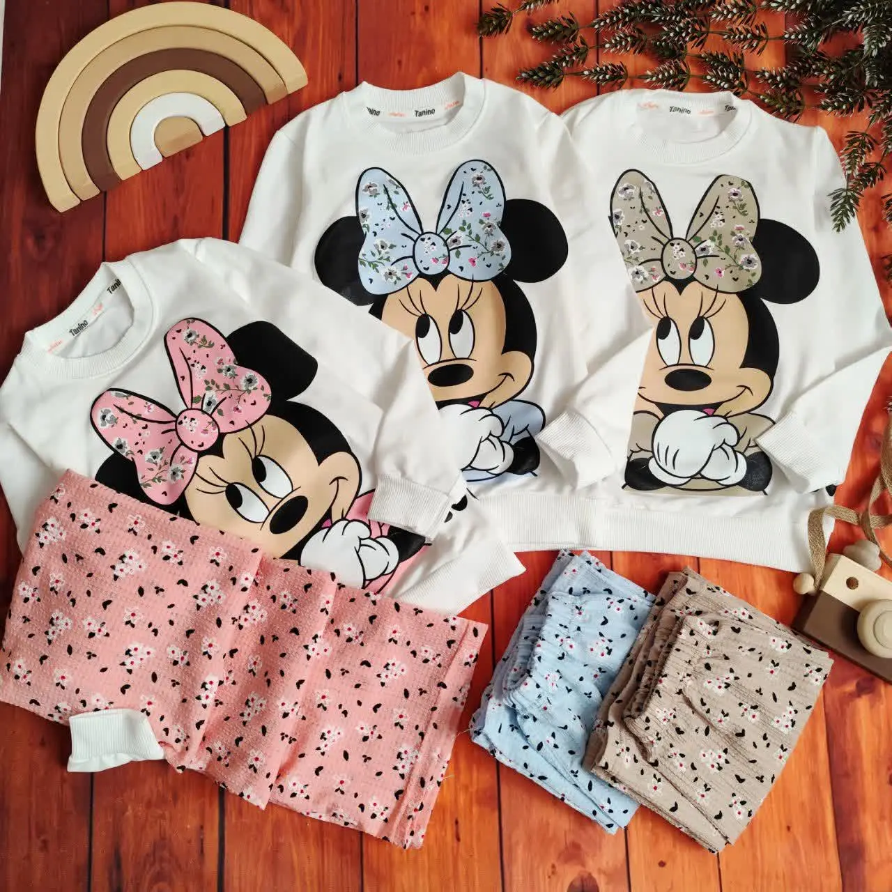 😍ست بلوز و شلوار دخترانه می...