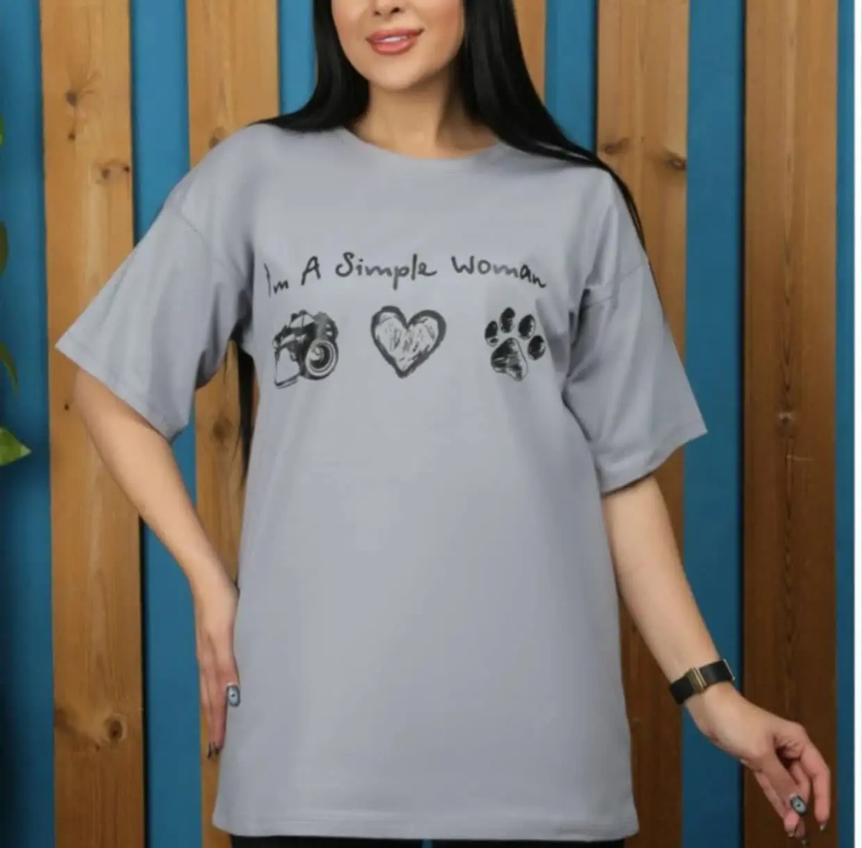 🍃 تیشرت ترند باکسی😍😍😍
