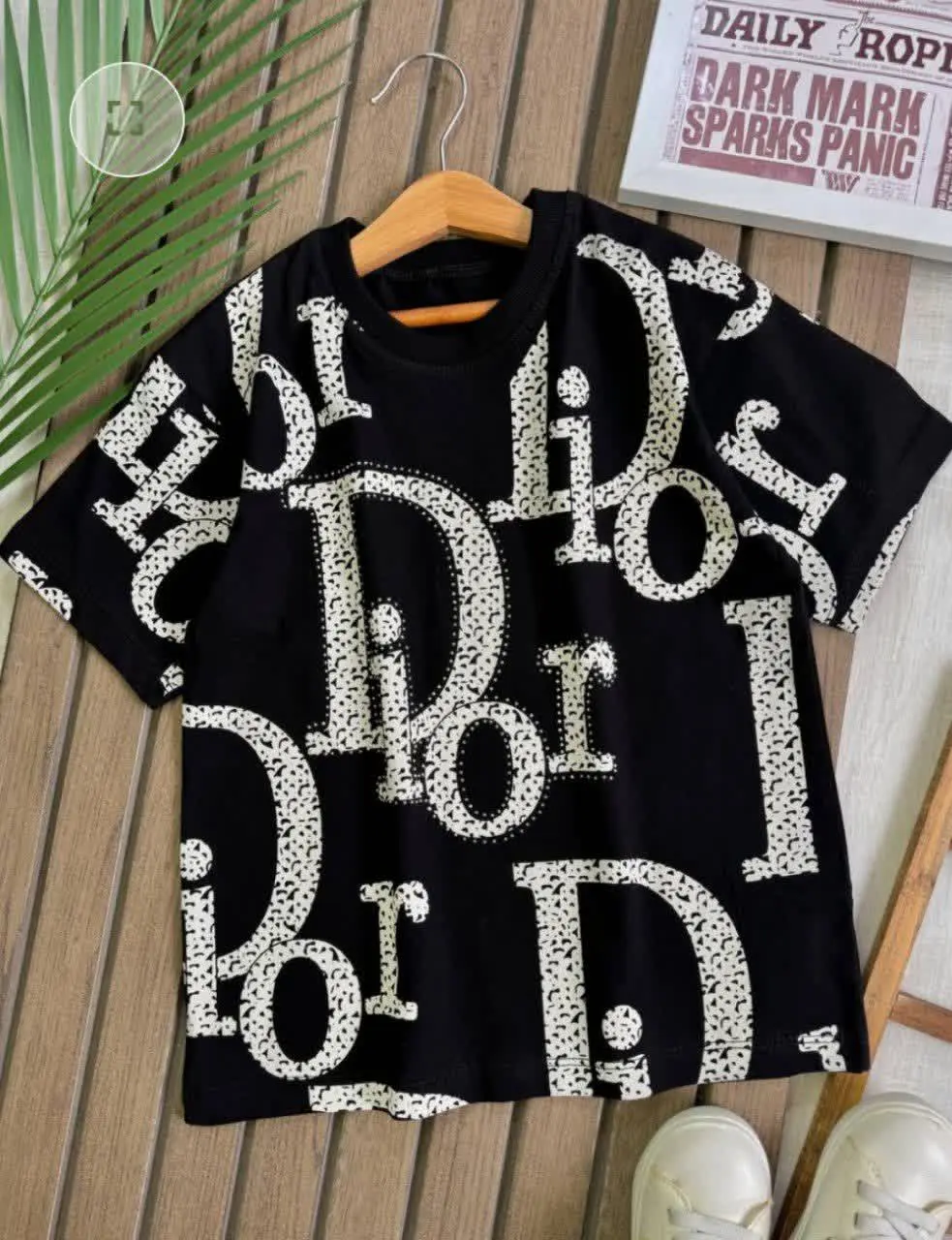 تیشرت مشکی Dior
