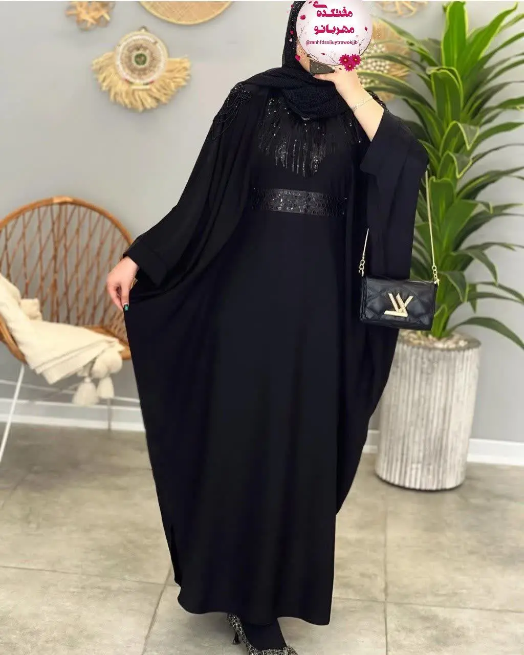 نام: عبای جواهردوزی ترنج
