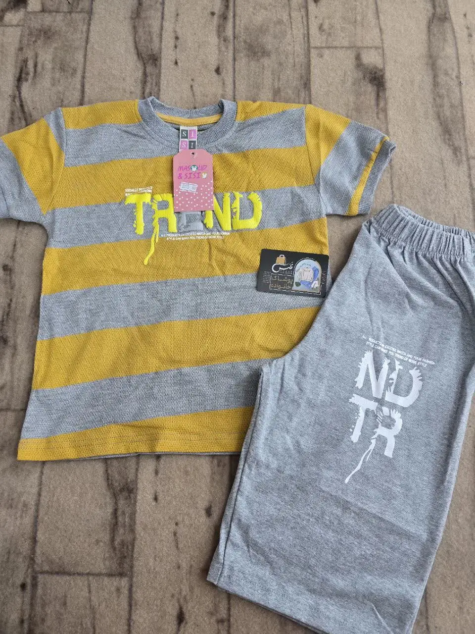 🔸ست تیشرت + شلوارک پسرانه