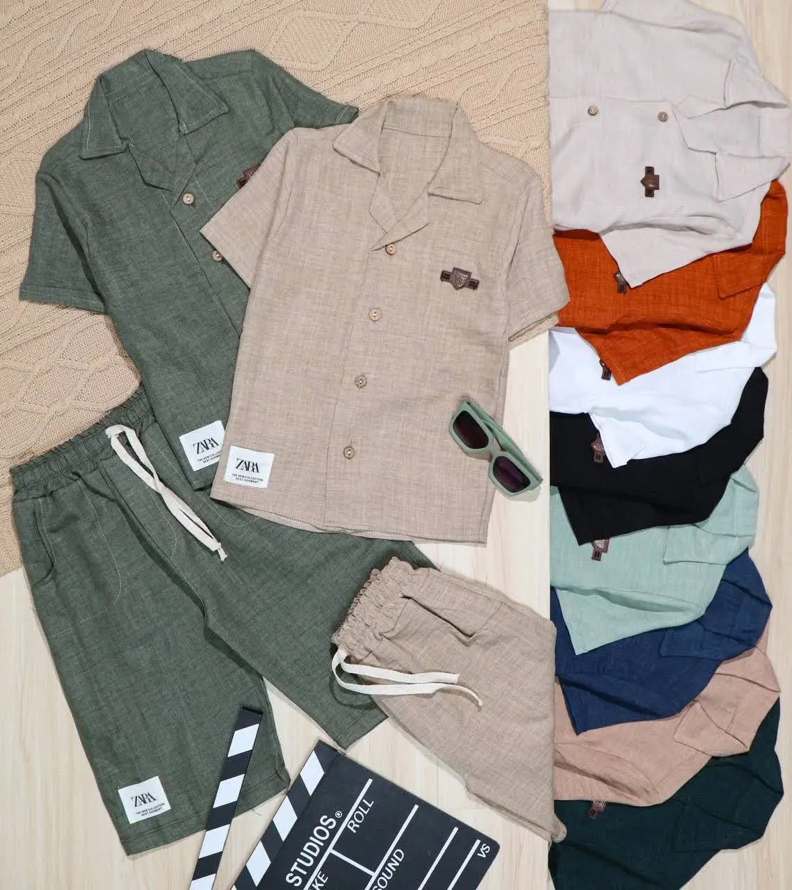 👫پیراهن و شلوارک سوفیا ZARA👫
