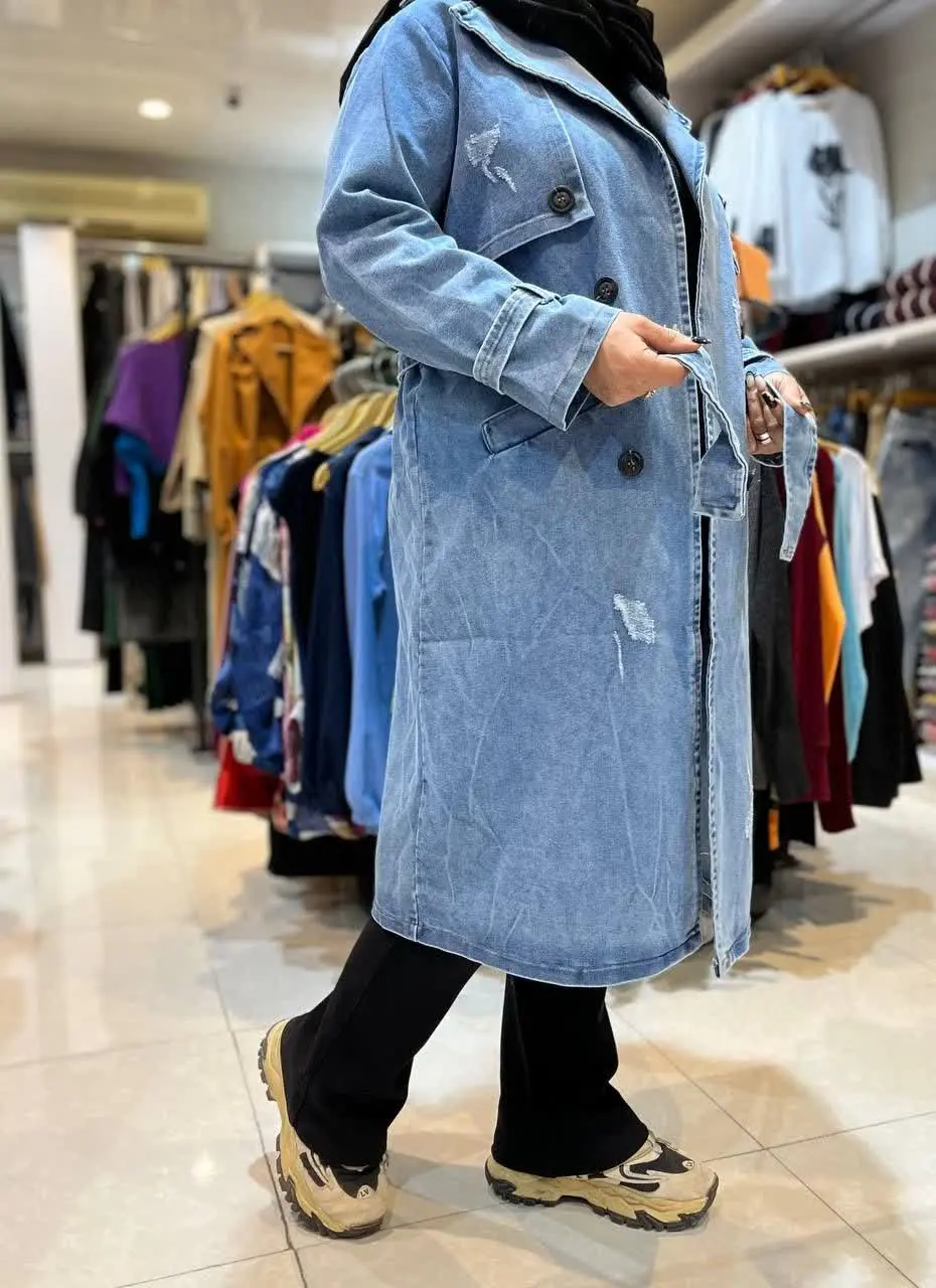 🖋نام: مانتو جین بلند مهدیس
