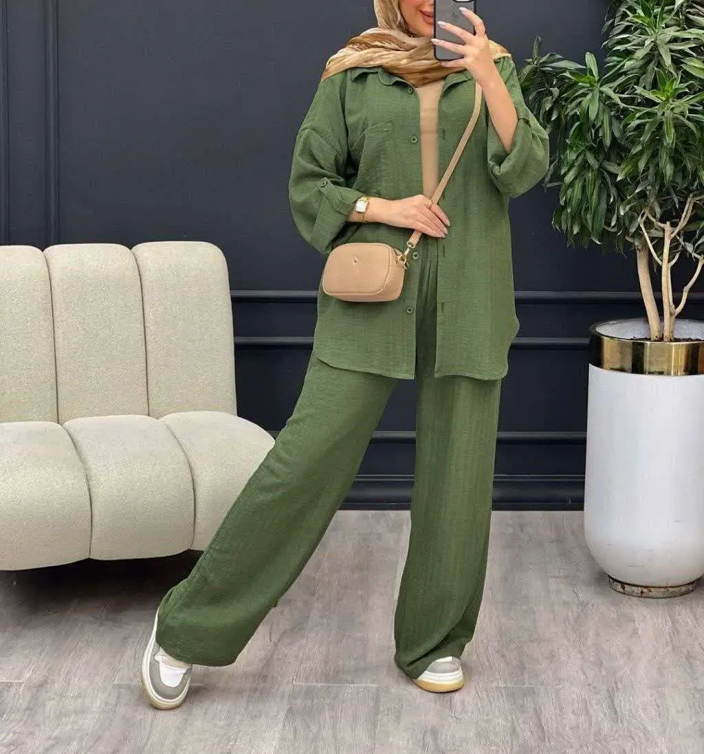 🦋نام محصول: مانتوشلوار آذین
