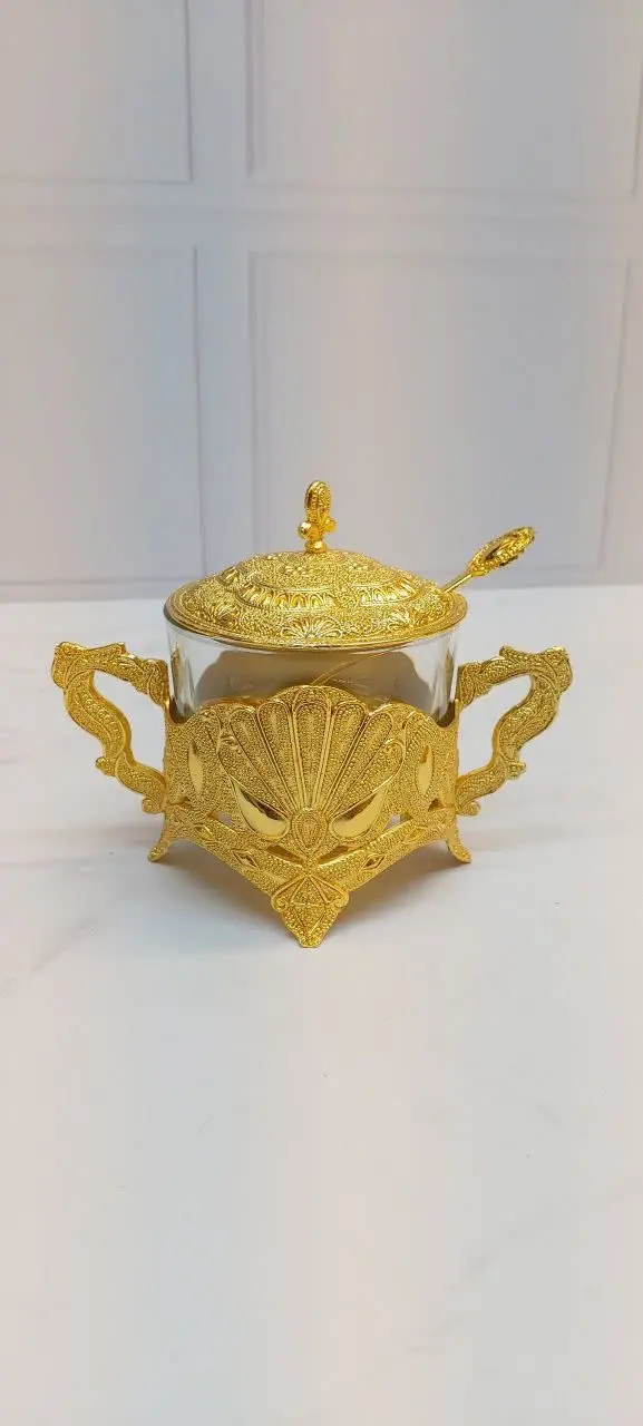 قندان شکرریز طرح طاووس 😍😍