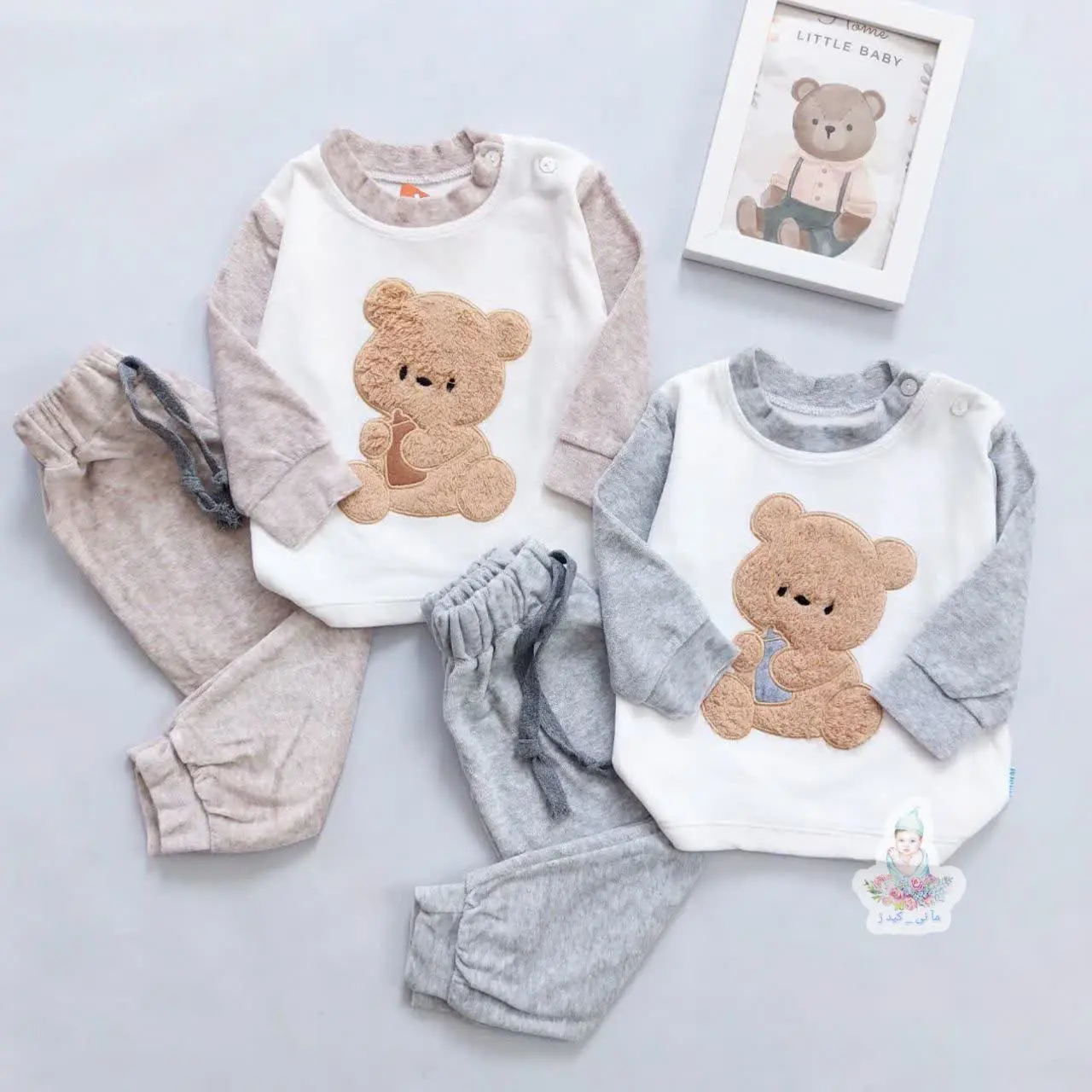 بلوز شلوار مخمل خرس و شیشه...