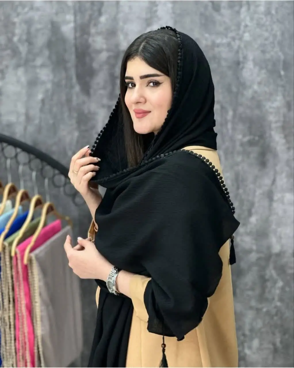 🌈 شال برشکا دور عدسی 💌
