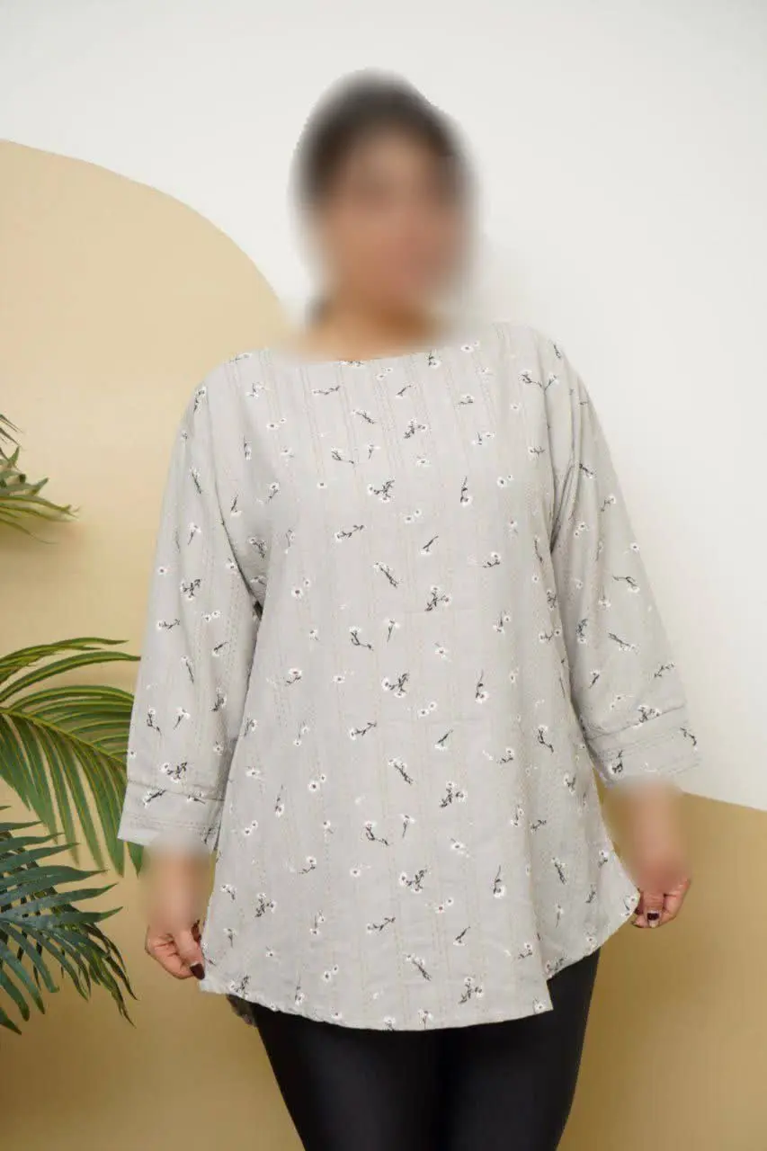 👚نام: شومیز گل گچی
