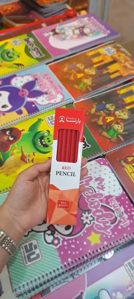✅️مداد قرمز جنس درجه ۱