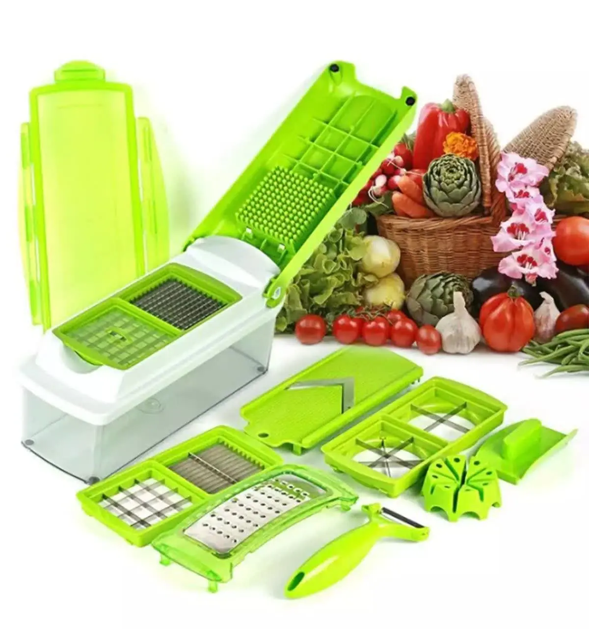 🔪✨ رنده همه‌کاره نایسر دایسر | آشپزی حرفه‌ای، راحت‌تر از همیشه! 
