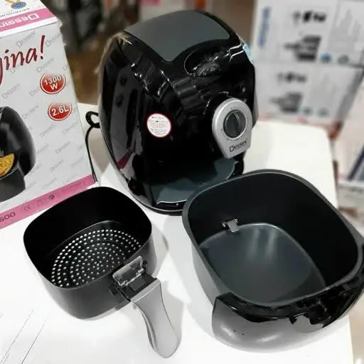 💪اینم باز شده سرخکن که اجزا رو به خوبی ببینید👌
