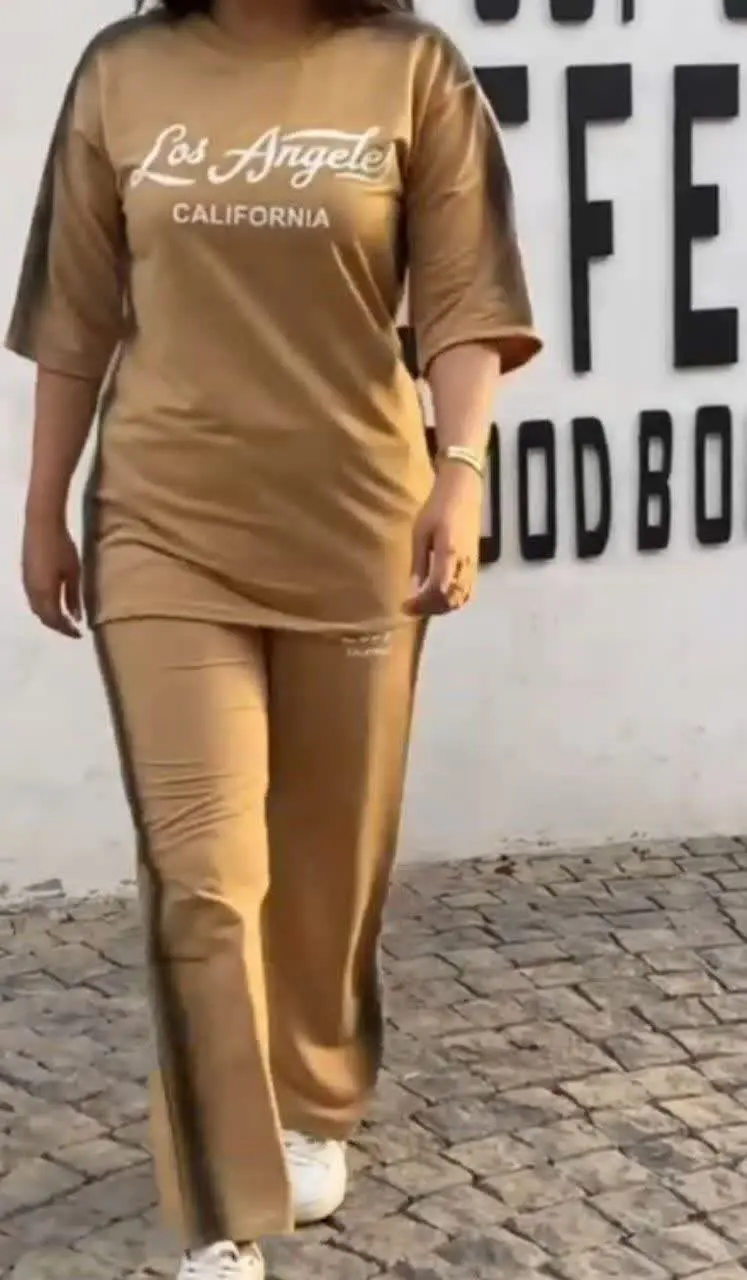 ست دو تیکه ایربراش لس آنجلس🌱✅