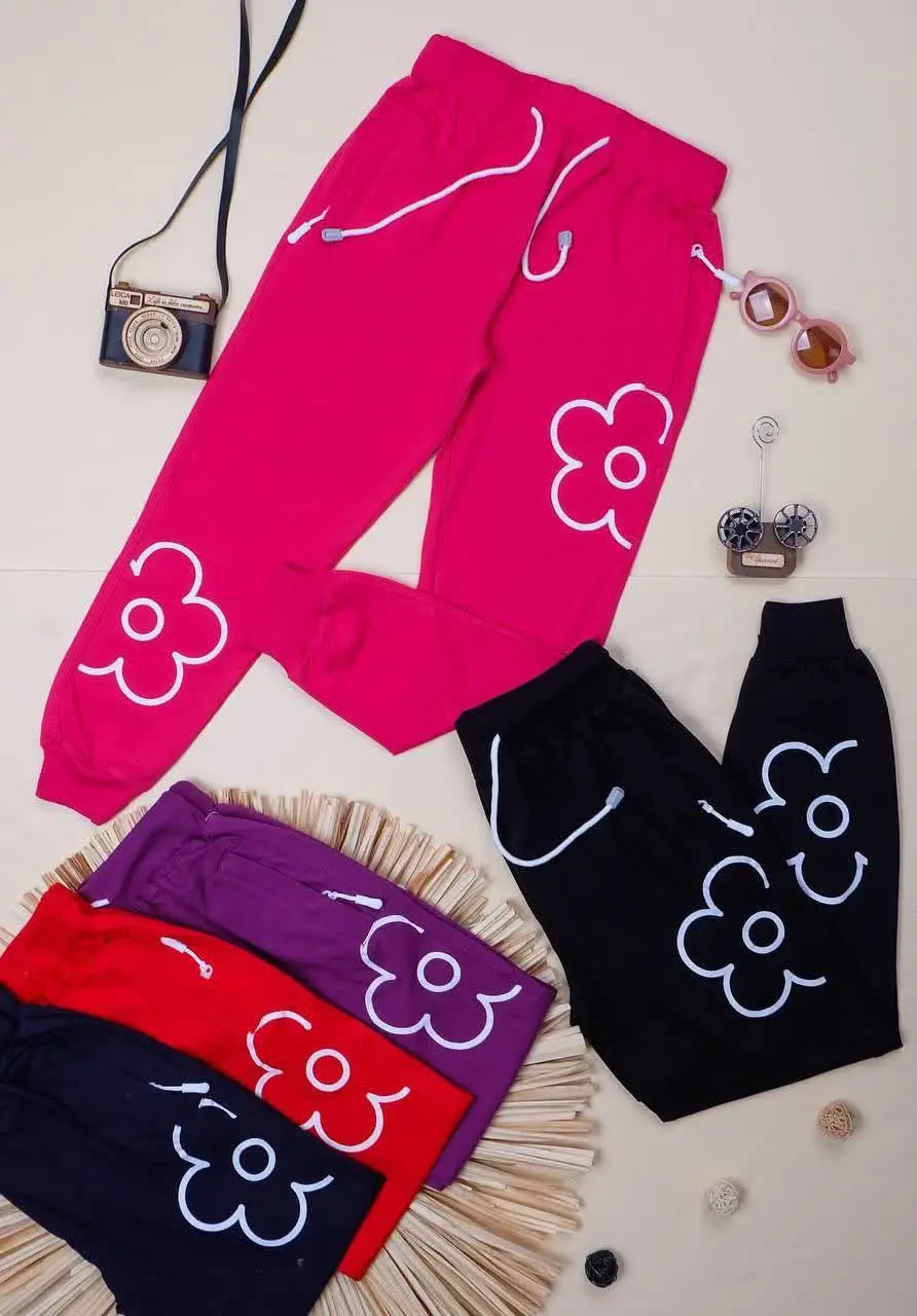 👖نام کالا: #شلوار راحتی پنبه دخترانه
