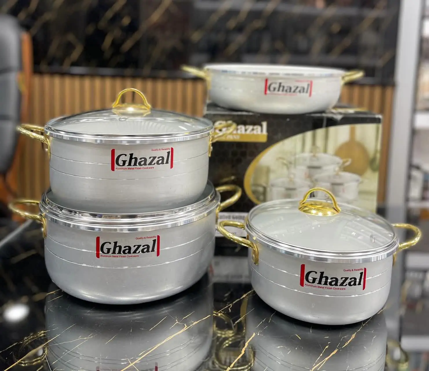 سرویس قابلمه ۷پارچه Ghazal 💥