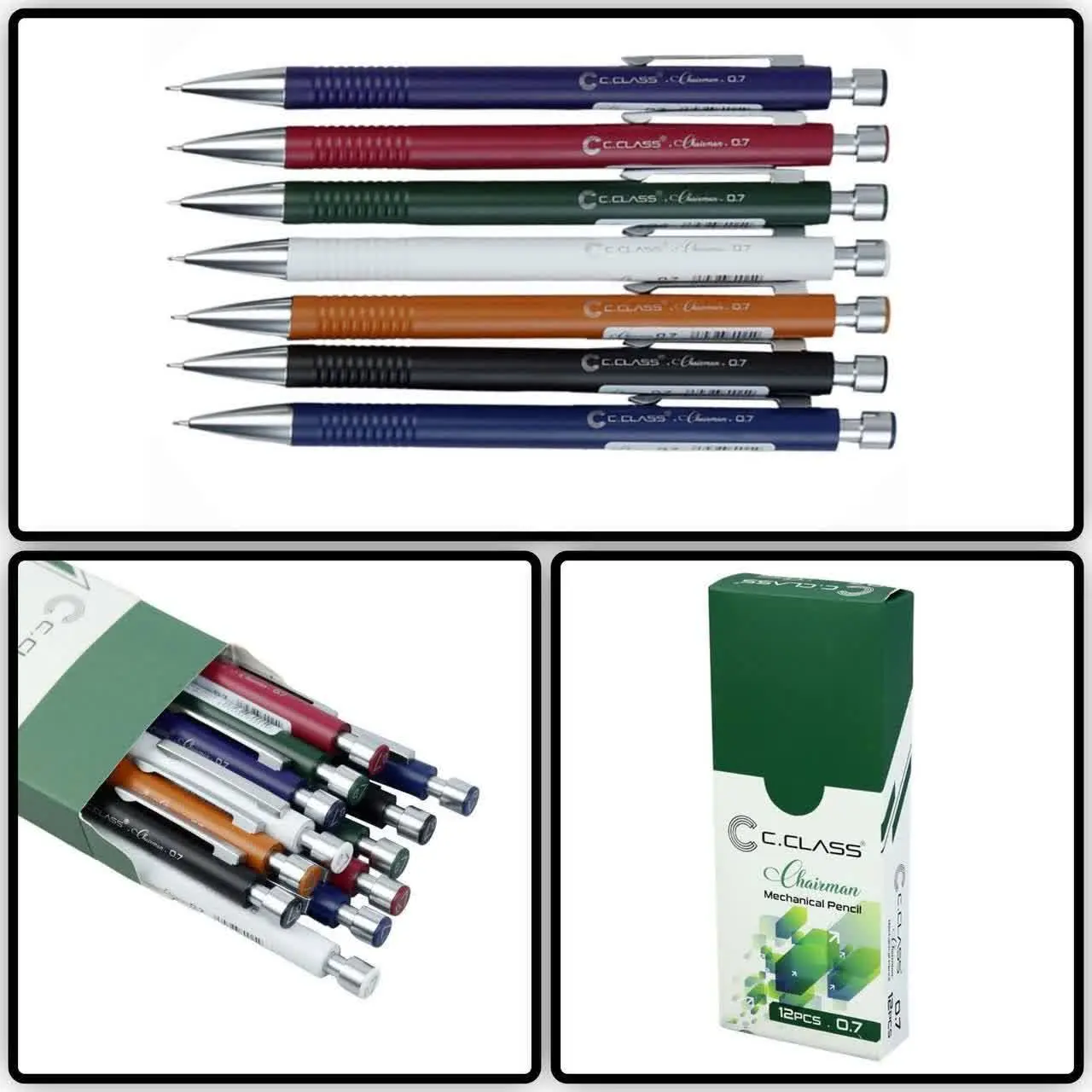 اتود (مداد نوکی) ۰/۵ , ۰/۷ فلزی Chairman سی کلاس
