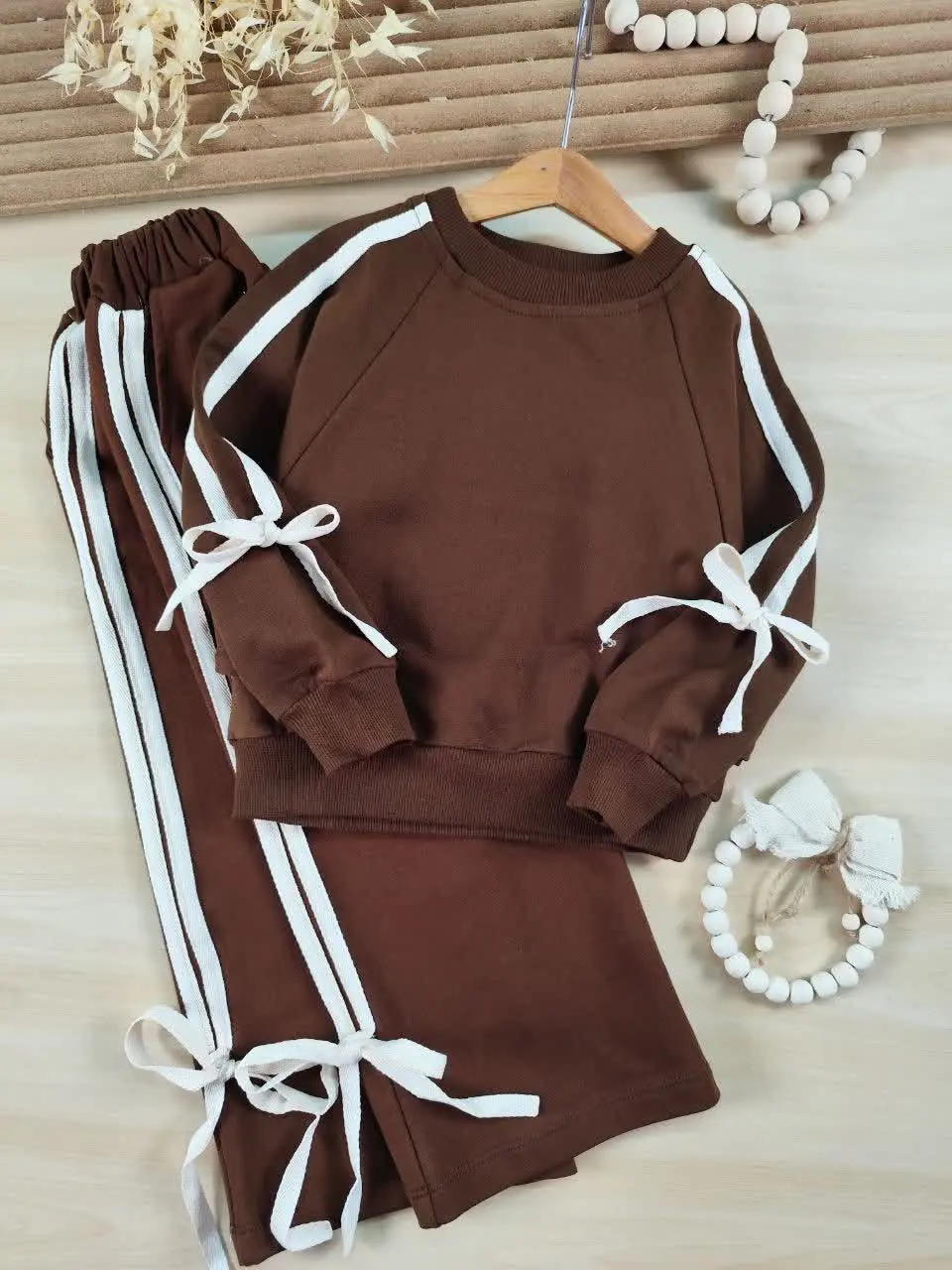 کراپ و شلوار نوار دوزی ندا