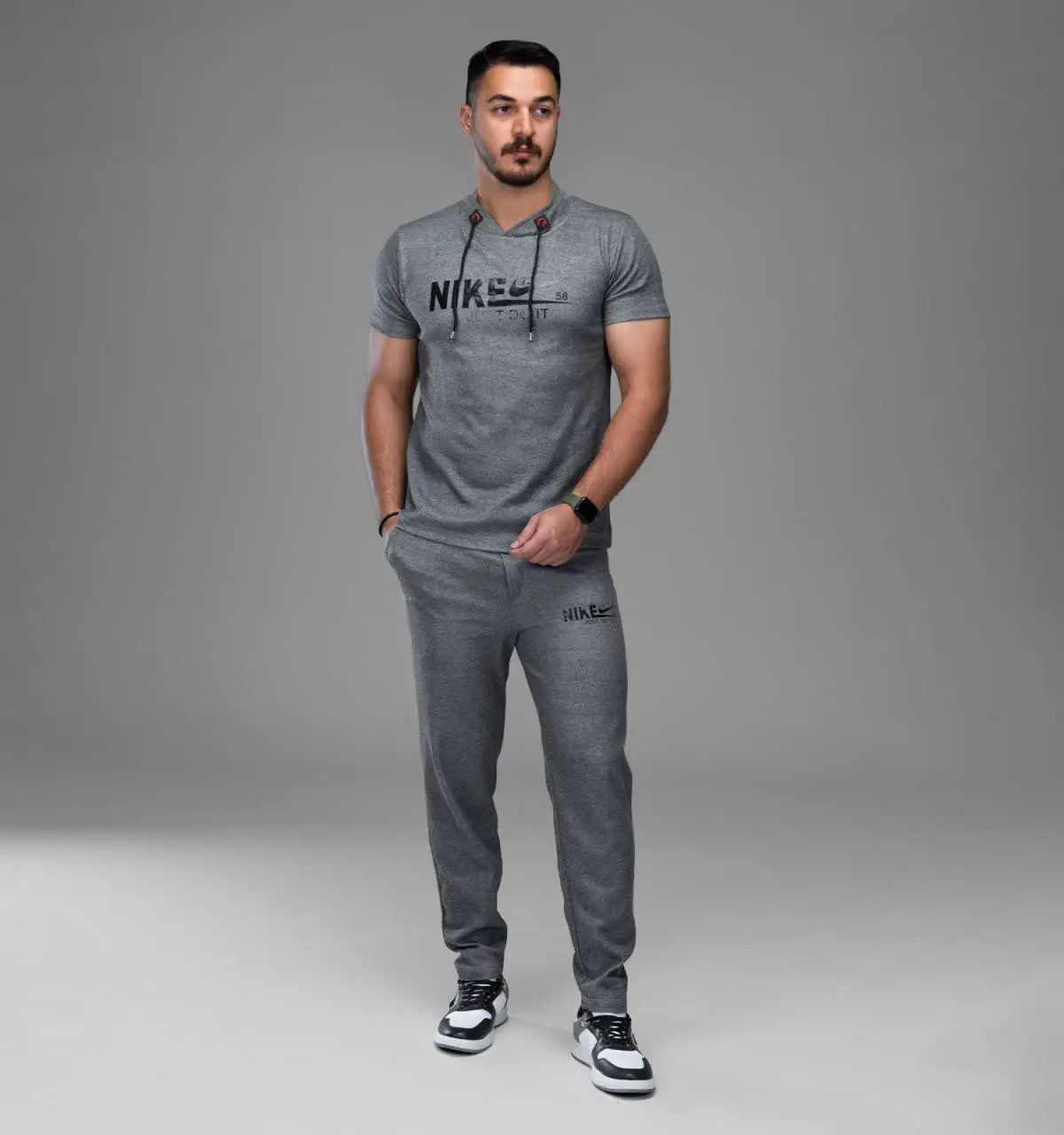 جنس ملانژ (ترکیبی از نخ‌پنبه و پلی استر برای مقاومت و ماندگاری بالا) ✅
