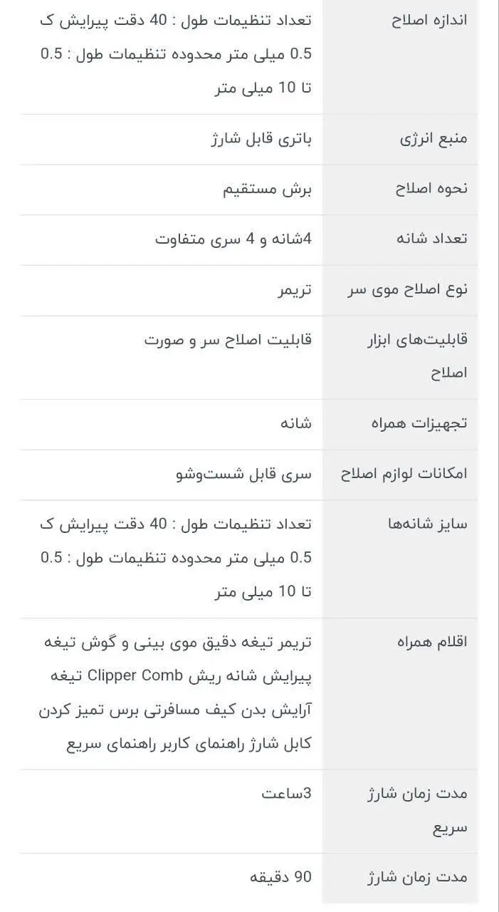 ریش تراش شارژی شیائومی. نو و اکبند
