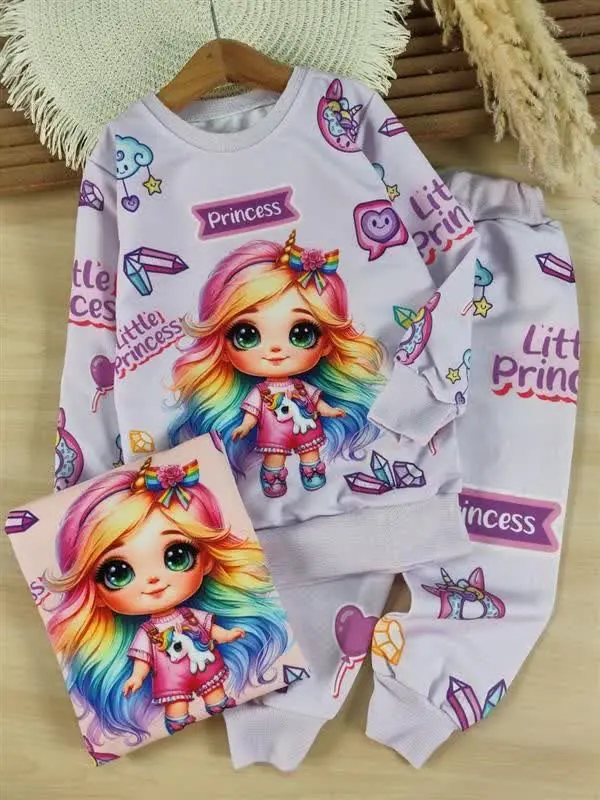 🦄بلوز و شلوار دختر و تکشاخ 🦄