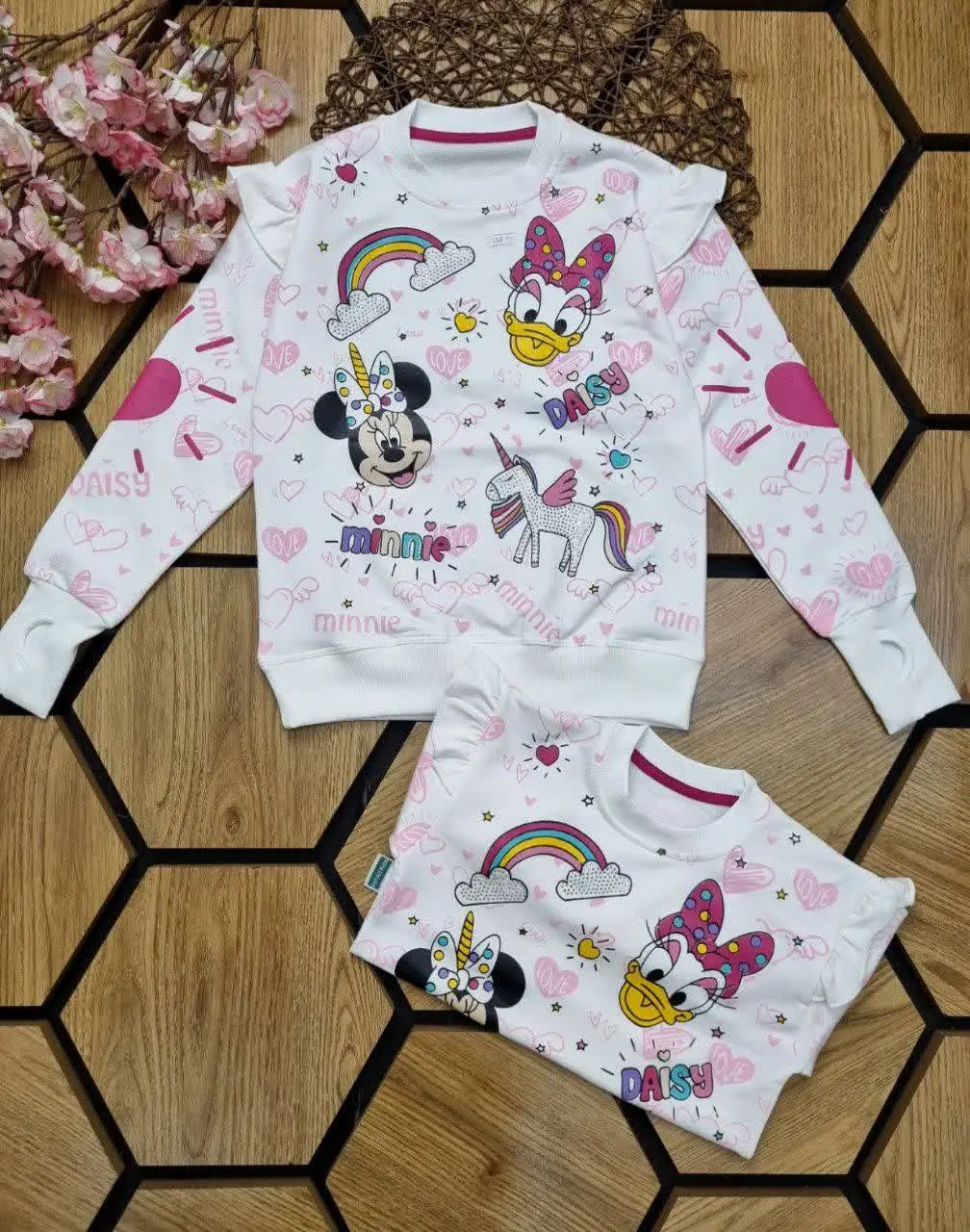 🌹بلوز تک چاپ زول آستین فینگ...