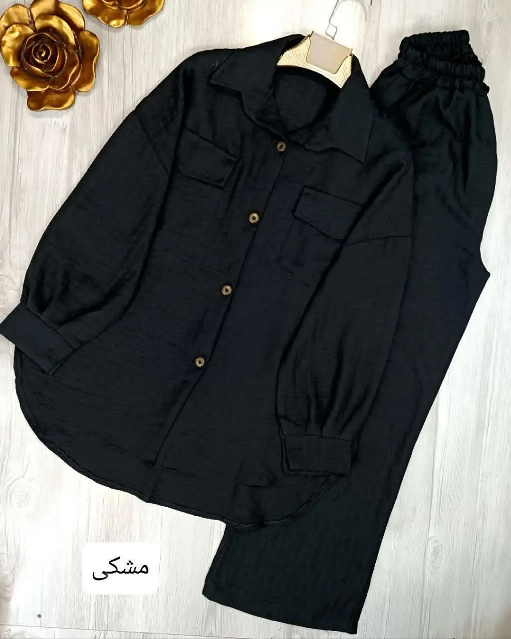 ست کروز مانتو شلوار مدل نرم...