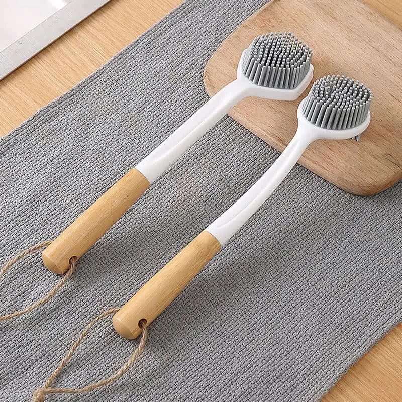 فرچه دسته بامبو سر سلیکونی
