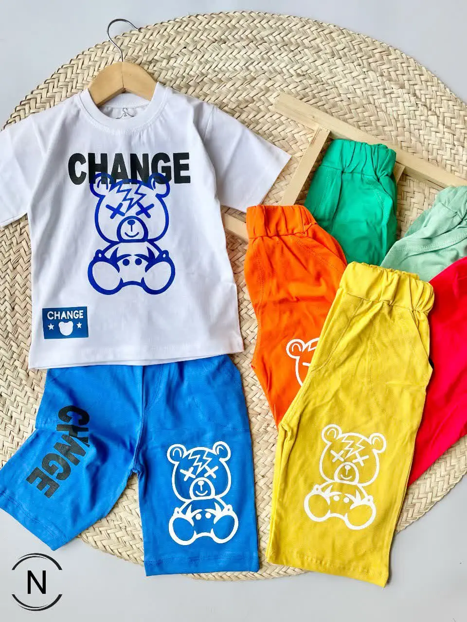 #تیشرت‌شلوارک‌پنبه‌لاکرا
