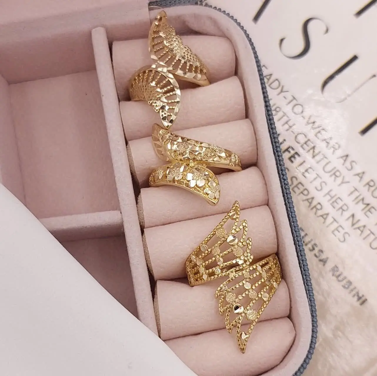 #انگشتر طلاروس جدید 😍
