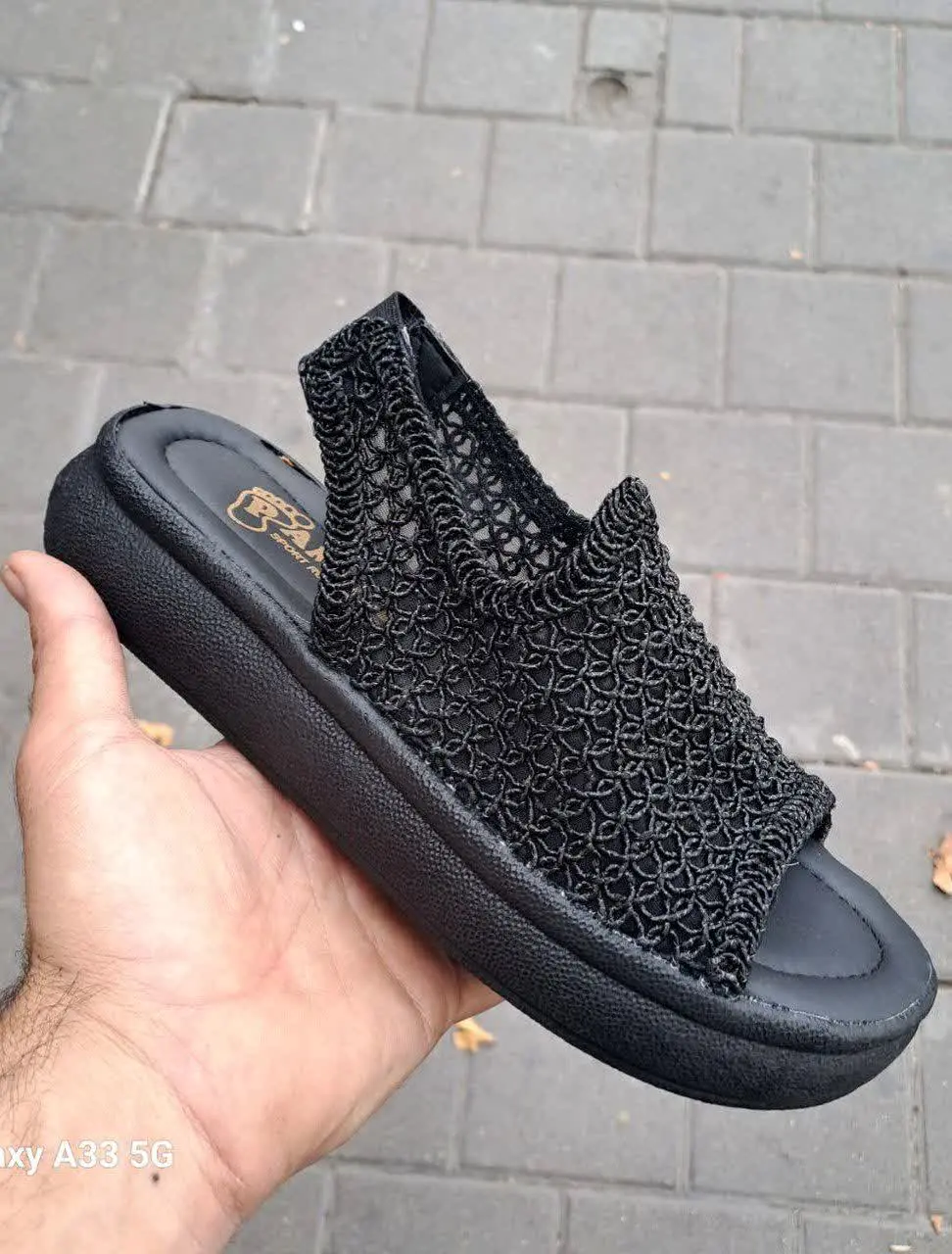 صندل مدل گلدوزی 
