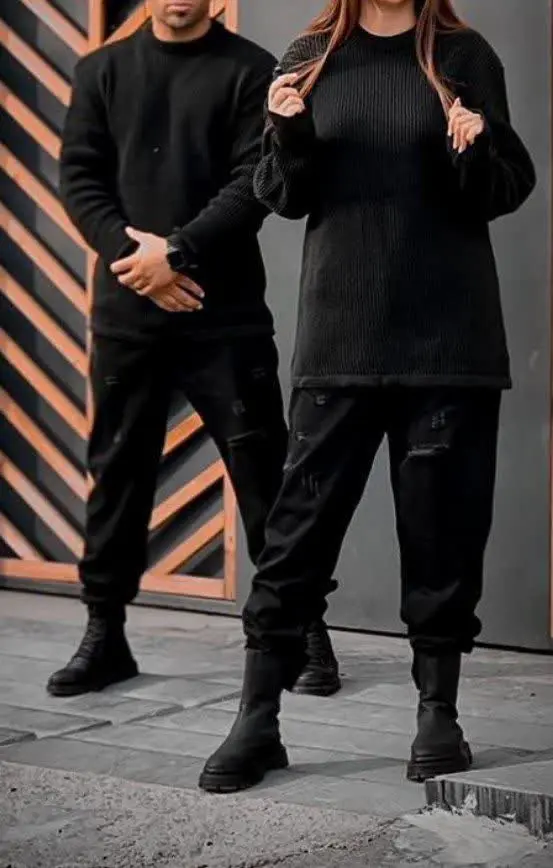 ❄️ نام: بافت یقه گرد
