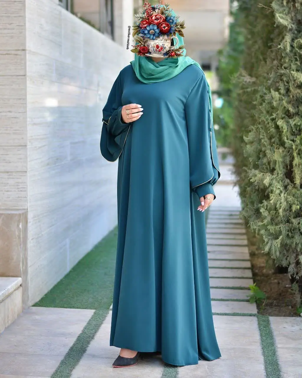 مانتو عبایی توران
