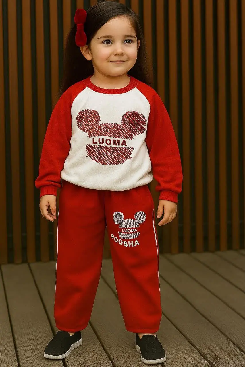 🔮بلوز شلوار بگ دخترانه طرح...