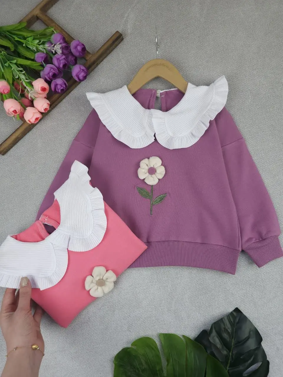 بلوز تک دخترانه تینا
