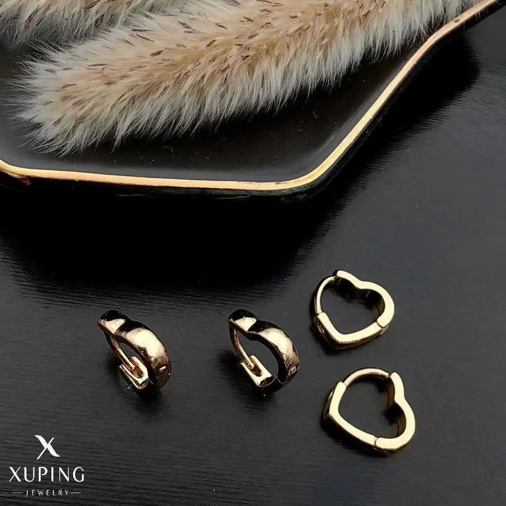 گوشواره قلبی ژوپینگ کد ۲۷۳۷