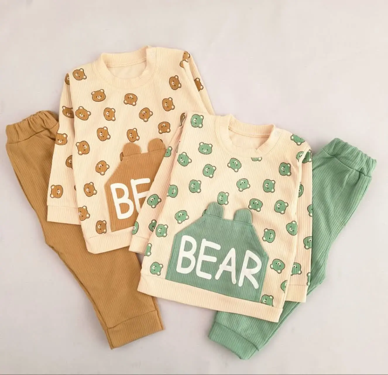 بلوز شلوار جلوجیب bear 😍