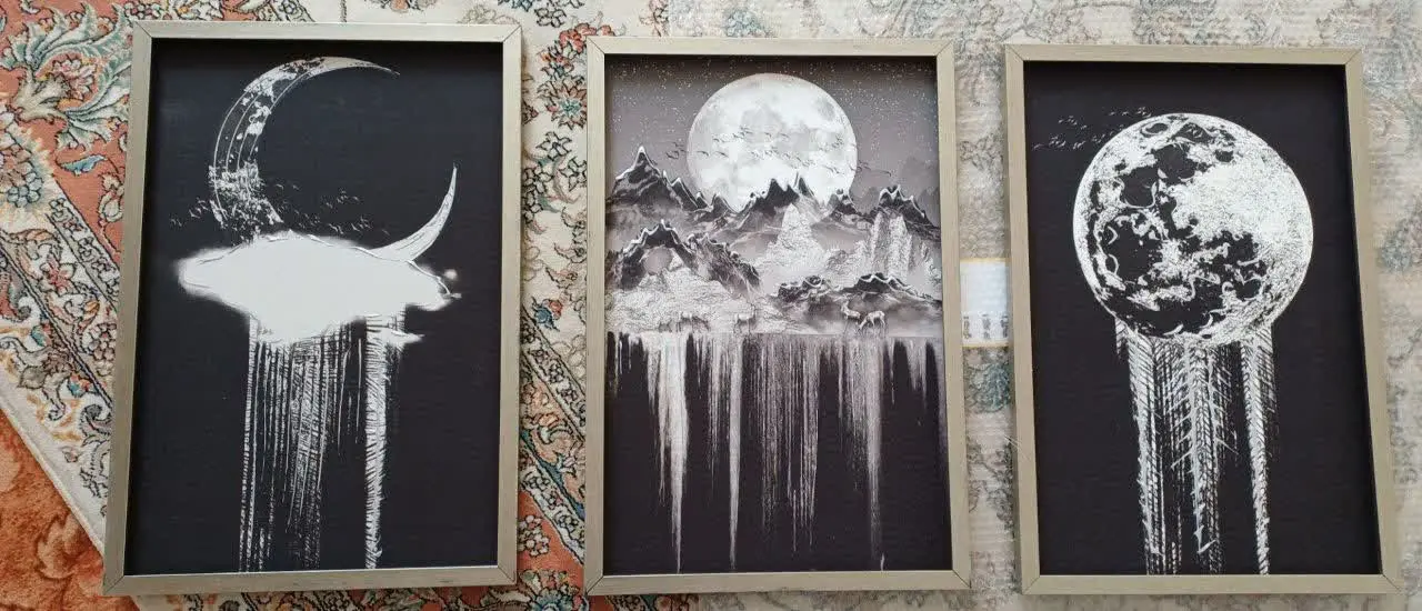 ست طرح ماه که به سفارش عروس...