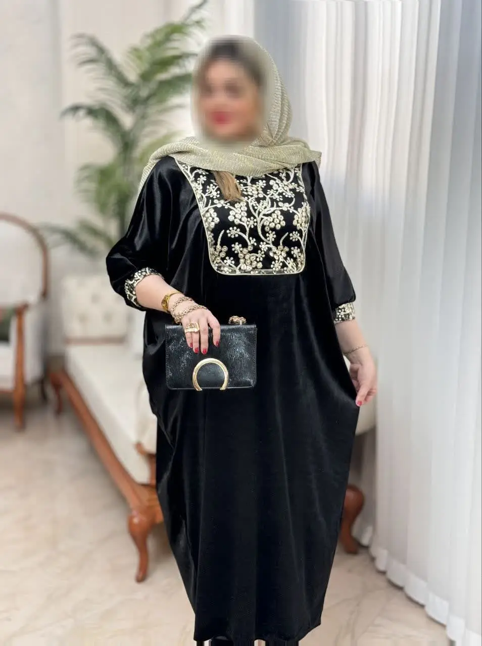 🛍نام: کفتان عبایی مخمل🍂
