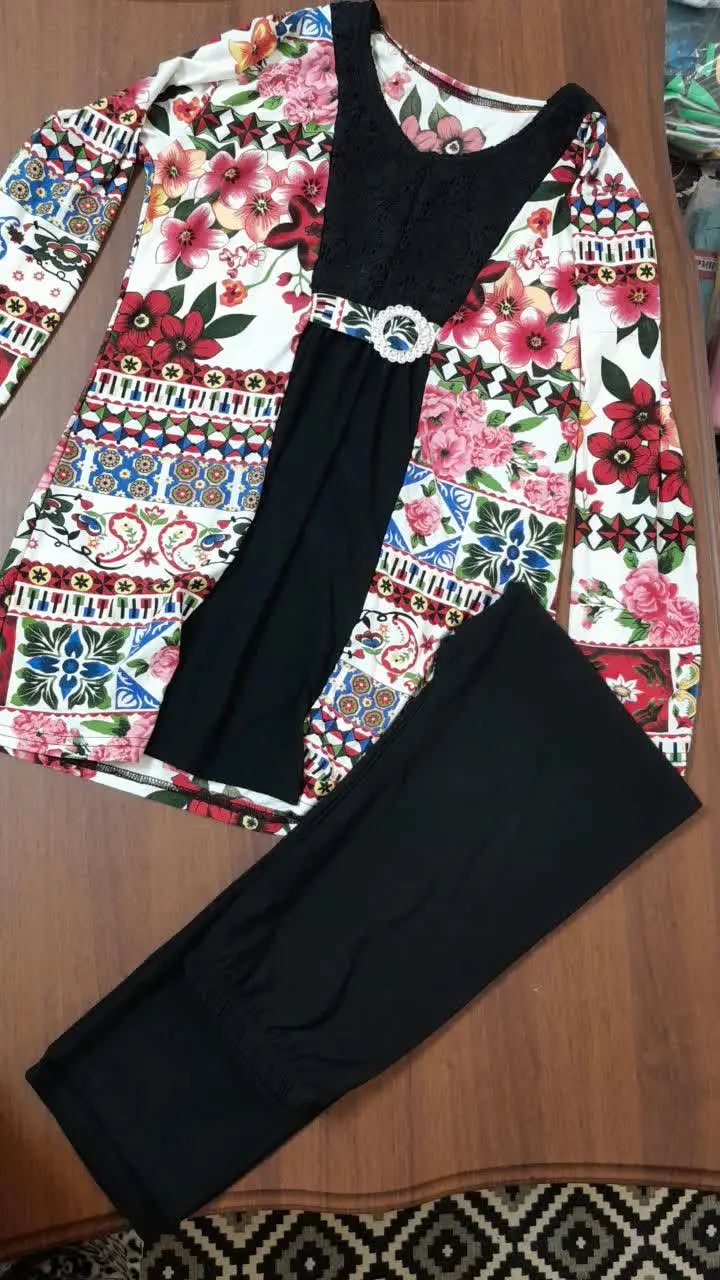 تونیک وشلوار ریون