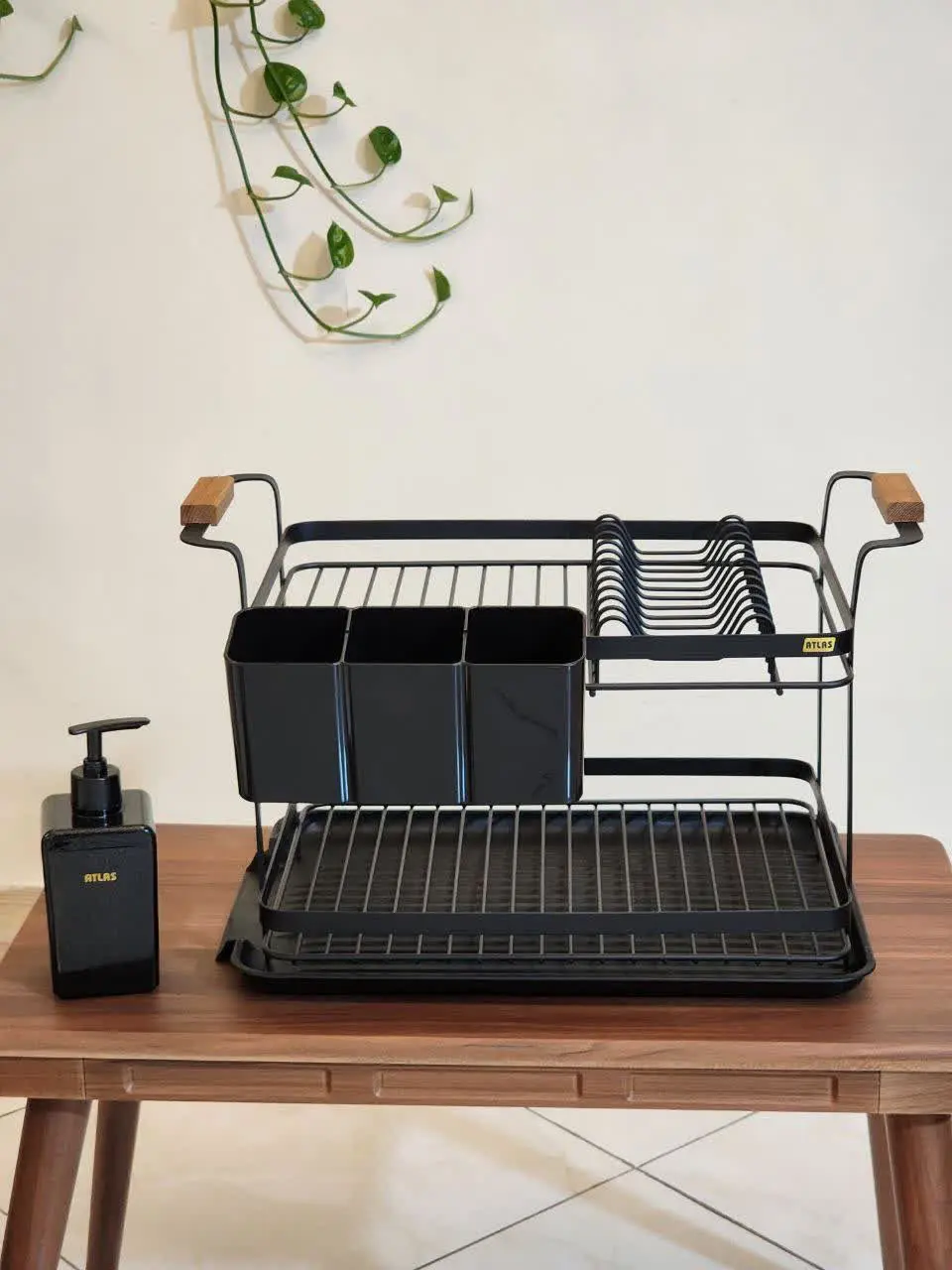 جاظرفی دو طبقه فلزی 
