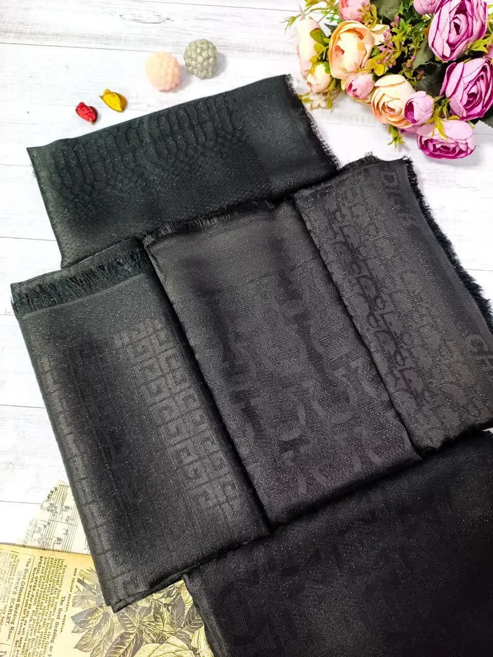 🪔روسری ژاکارد لمه 🪔
