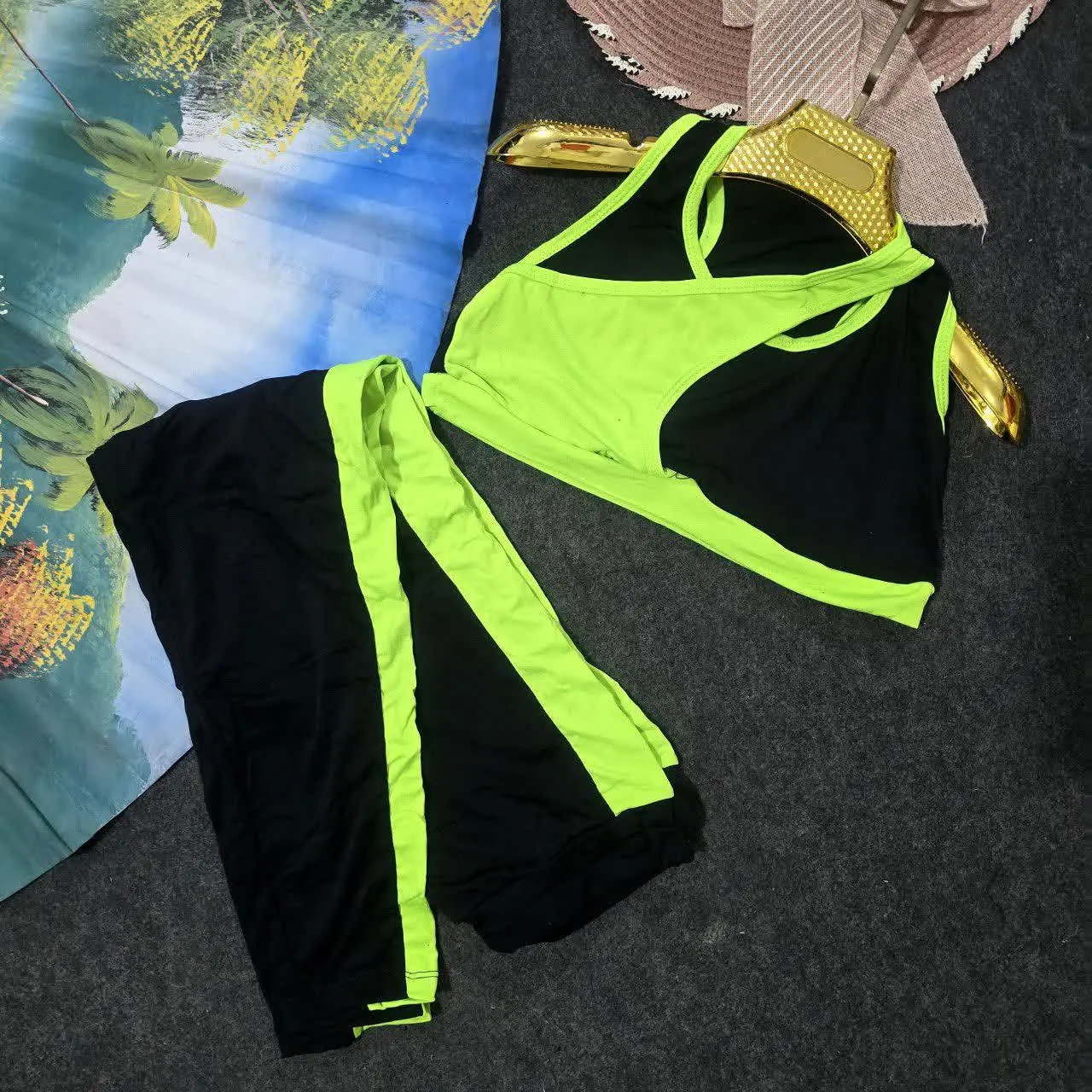 👚نام: تاپ شلوار ورزشی چپ و راستی
